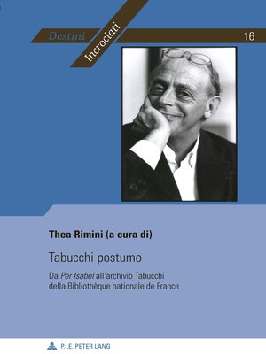 cover image of Tabucchi postumo